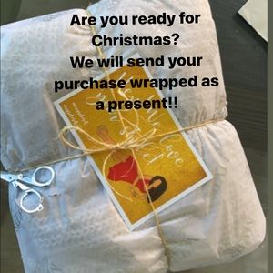 Bundle up. You can purchase your presents with us!!